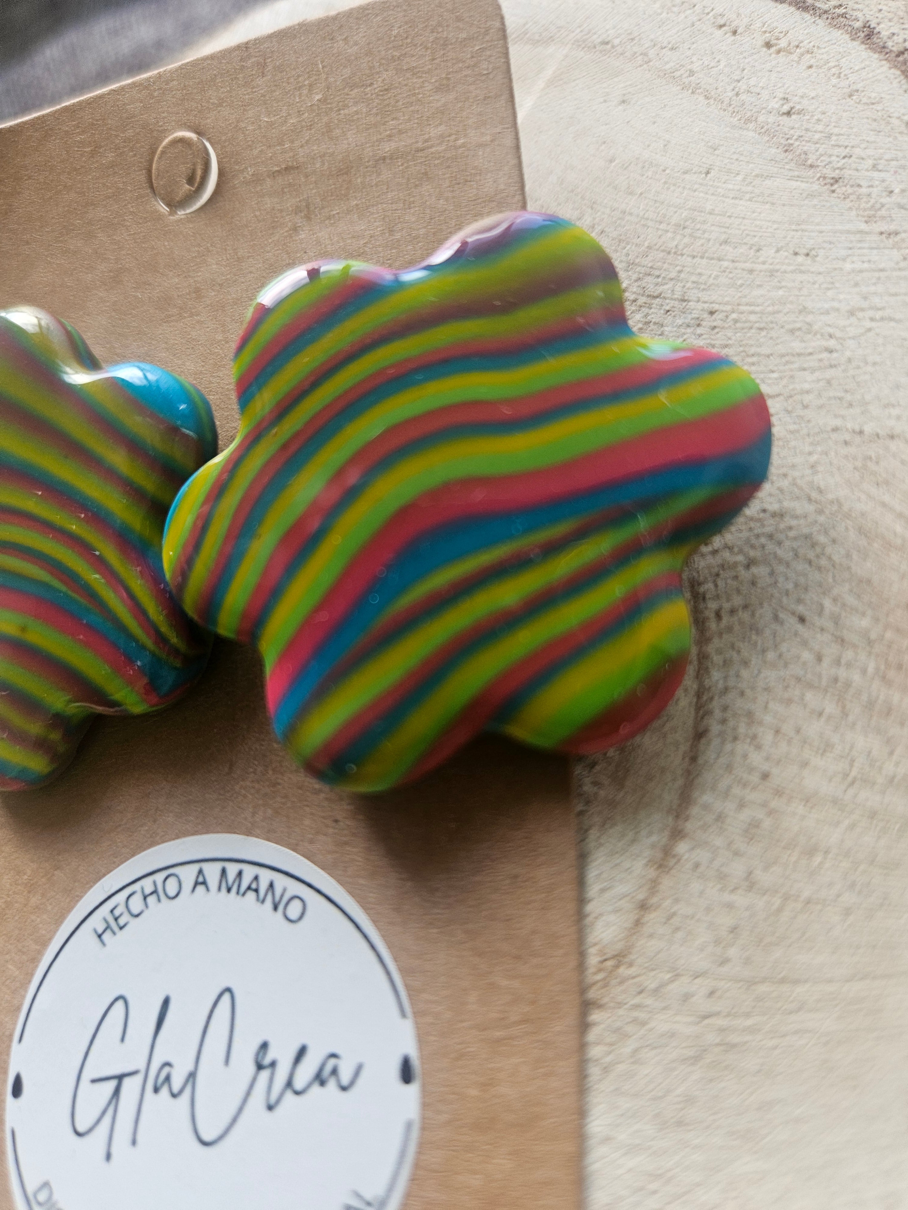 Pendientes Íride ondas